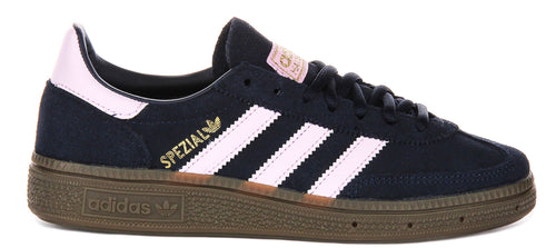 Adidas Handball Spezial J In Navy Pink For Youth